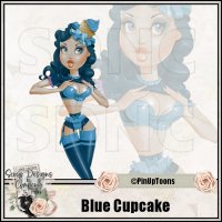 (image for) Blue Cupcake