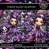 (image for) Purple Black Valentine