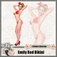 (image for) Emily Red Bikini