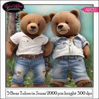 (image for) EW AI BEAR IN JEANS 2023