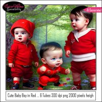 (image for) EW AI BABY BOY IN RED CLOTHES 2023