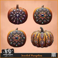 (image for) AI CU Jeweled Pumpkins