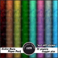 (image for) Color Burn Paper Pack