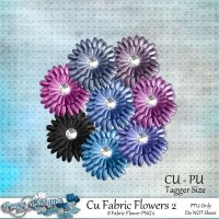 (image for) CU Fabric Flower Pack 2