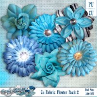 (image for) CU Fabric Flower Pack 2a