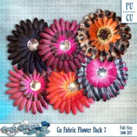 (image for) CU Fabric Flower Pack 7