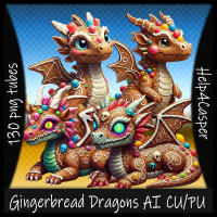 (image for) H4C Gingerbread Dragons