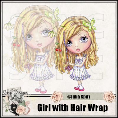 (image for) Girl With Hair Wrap