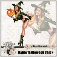 (image for) Happy Halloween Chick