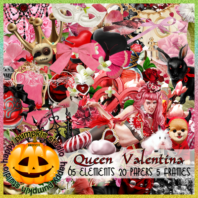 (image for) Happy Pumpkin Studio Queen Valentina