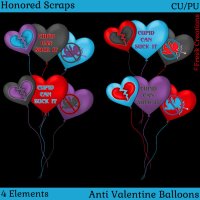 (image for) Anti Valentine Balloons (CU/PU)