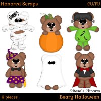 (image for) Beary Halloween (CU/PU)