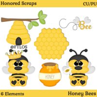 (image for) Honey Bees (CU/PU)