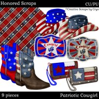 (image for) Patriotic Cowgirl (CU/PU)