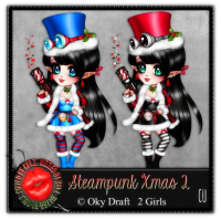 (image for) Steampunk Xmas Girls 2