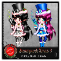 (image for) Steampunk Xmas Girls 3