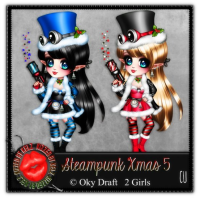 (image for) Steampunk Xmas Girls 5