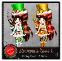 (image for) Steampunk Xmas Girls 6