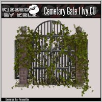 (image for) CU Cemetery Gate 1 Ivy