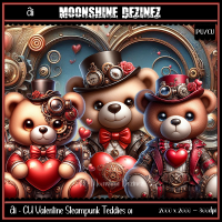 (image for) MD-Ai CU Valentine Steampunk Teddy Pack 01