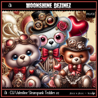 (image for) MD-Ai CU Valentine Steampunk Teddy Pack 02