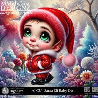 (image for) AI - CU Santa Elf Baby Doll