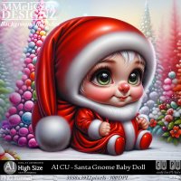 (image for) AI - CU Santa Gnome Baby Doll