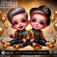 (image for) AI - CU Twin New Year Baby Doll