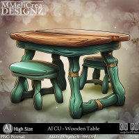 (image for) AI - CU Wooden Table