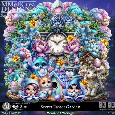 (image for) AI - RPACK - Secret Easter Garden (CU4PU/PNG)