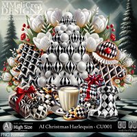 (image for) AI - Christmas Harlequin - CU001