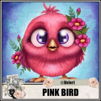 (image for) Pink bird