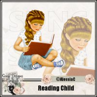 (image for) Reading Child
