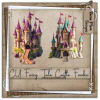 (image for) Fairy Tale Castle CU Freebie