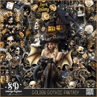 (image for) Golden Gothic Fantasy Kit