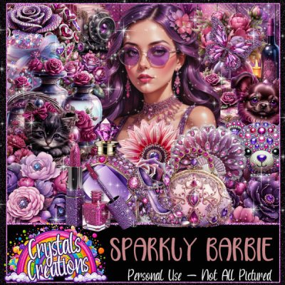 (image for) Sparkly Barbie