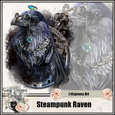 (image for) Steampunk Raven