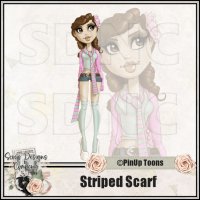 (image for) Striped Scarf