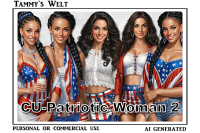 (image for) CU-Patriotic Woman 2