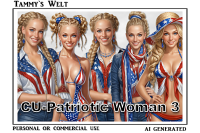 (image for) CU-Patriotic Woman 3