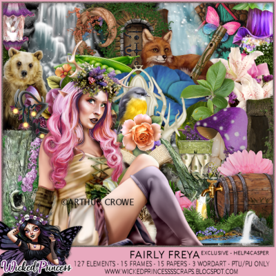 (image for) Wicked Princess Scraps Fairly Freya