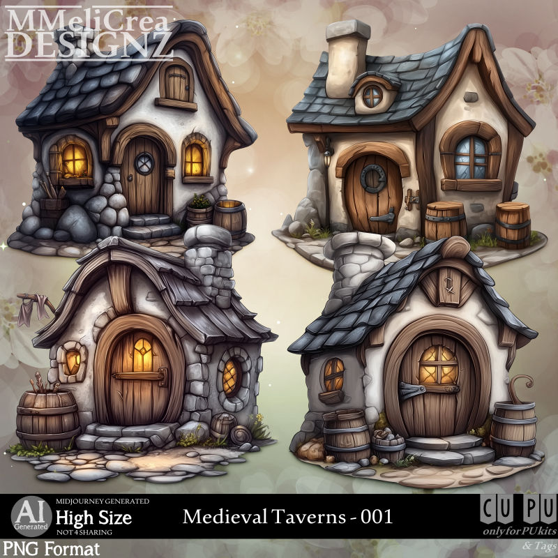 (image for) AI - Medieval Taverns - CU001