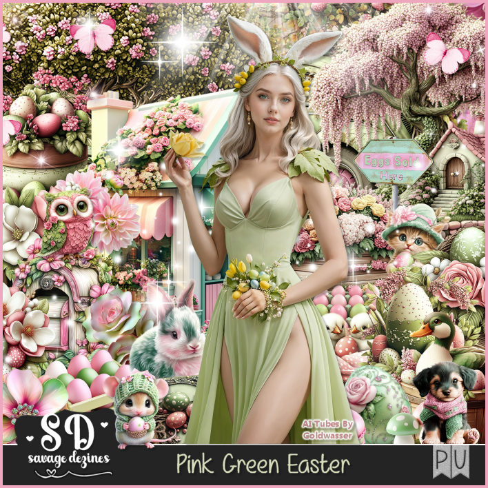 (image for) Pink Green Easter Kit